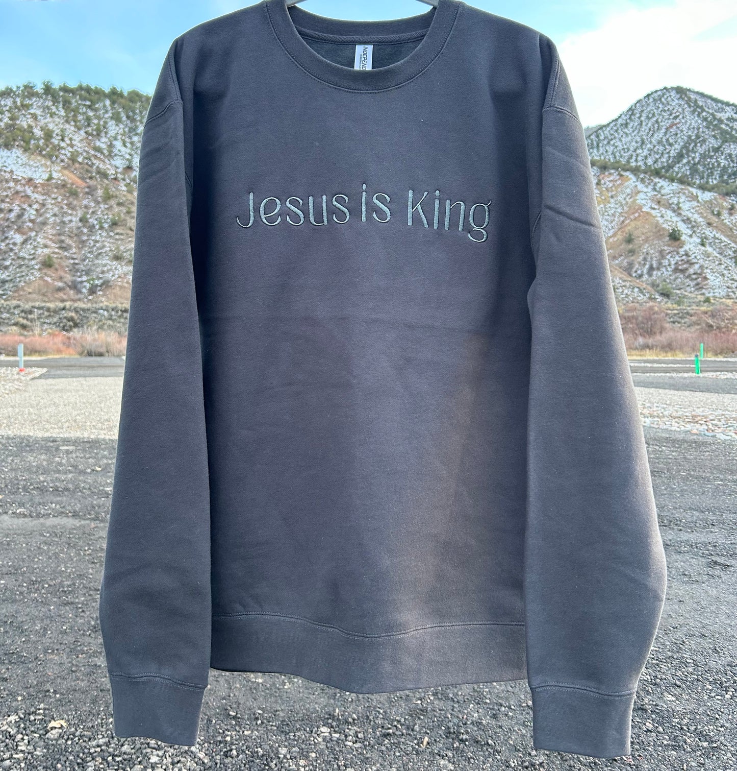 Jesus is King Crewneck