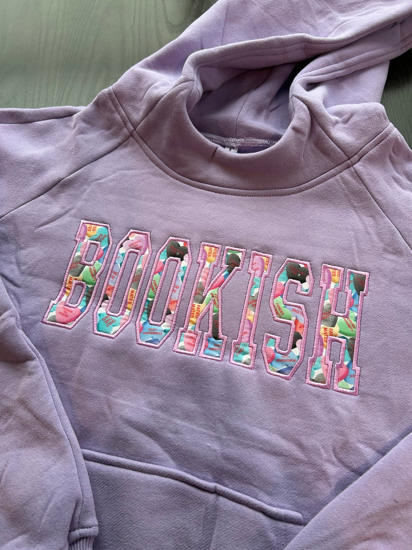 Bookish Trope Cropped Hoodie