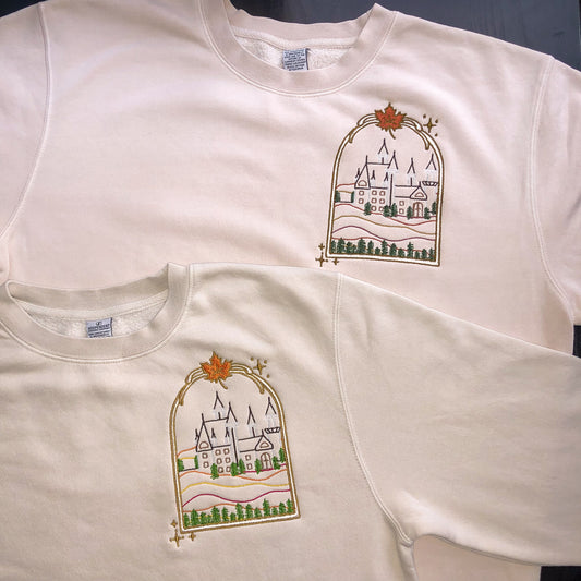 Autumn Court Crewneck - Outline