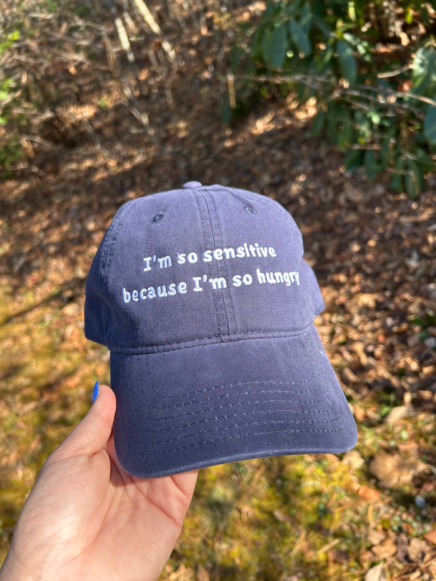 “I’m So Hungry” Embroidered Cap