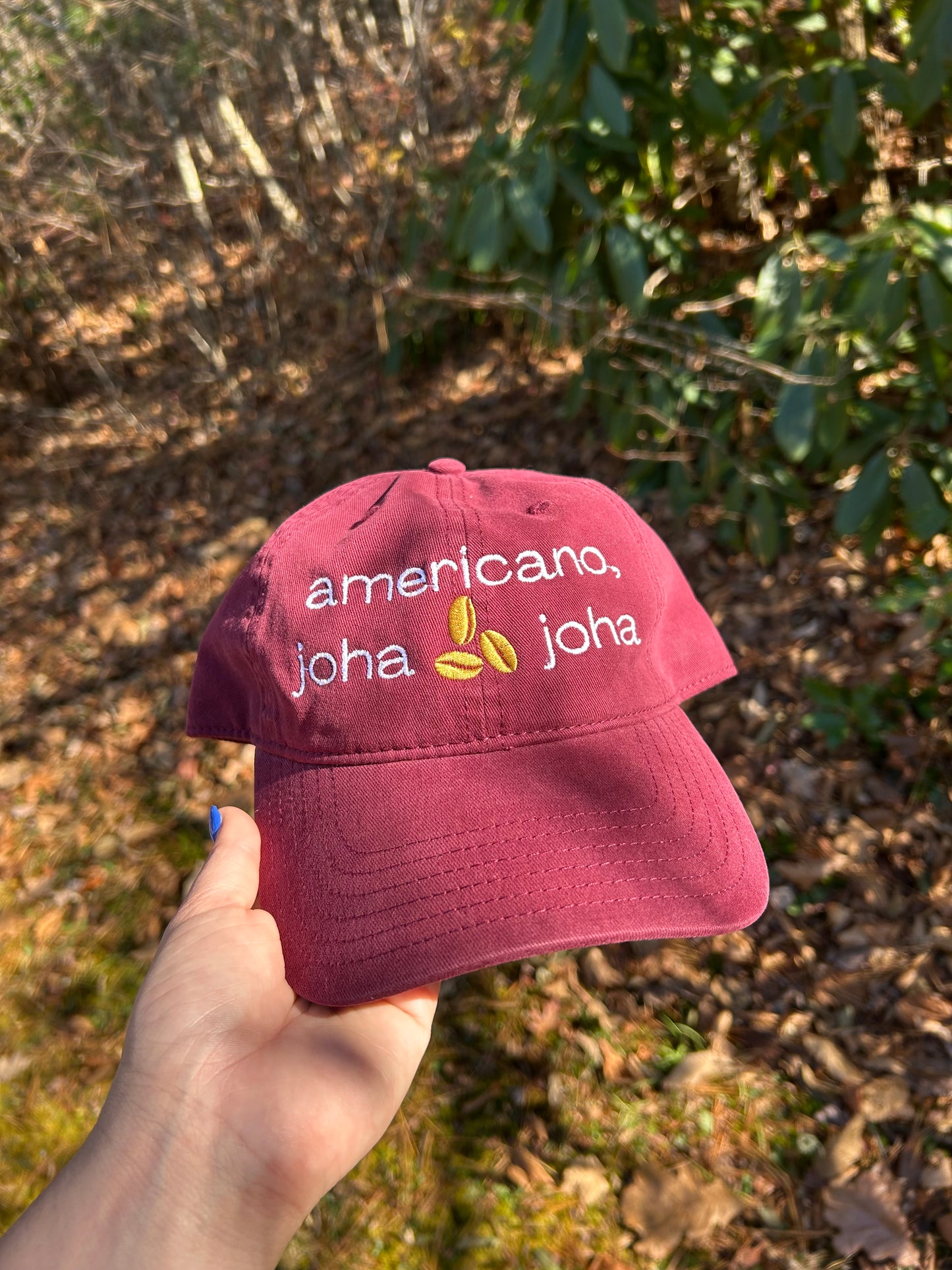 “Americano” Embroidered Cap