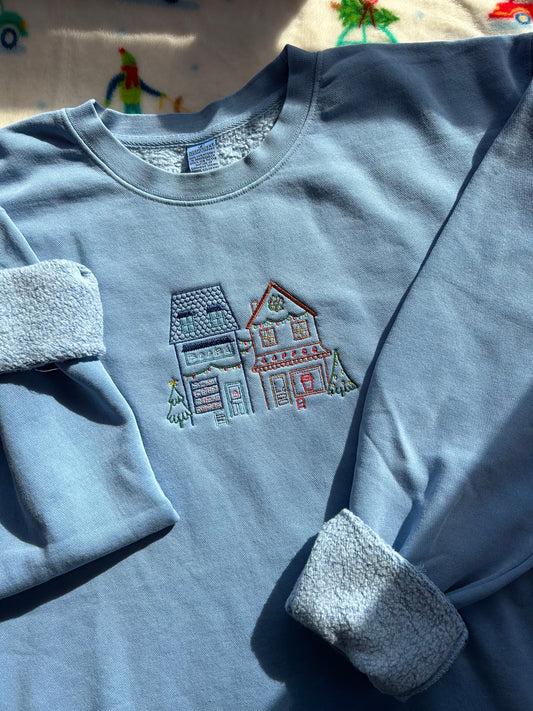 Christmas Shops Crewneck