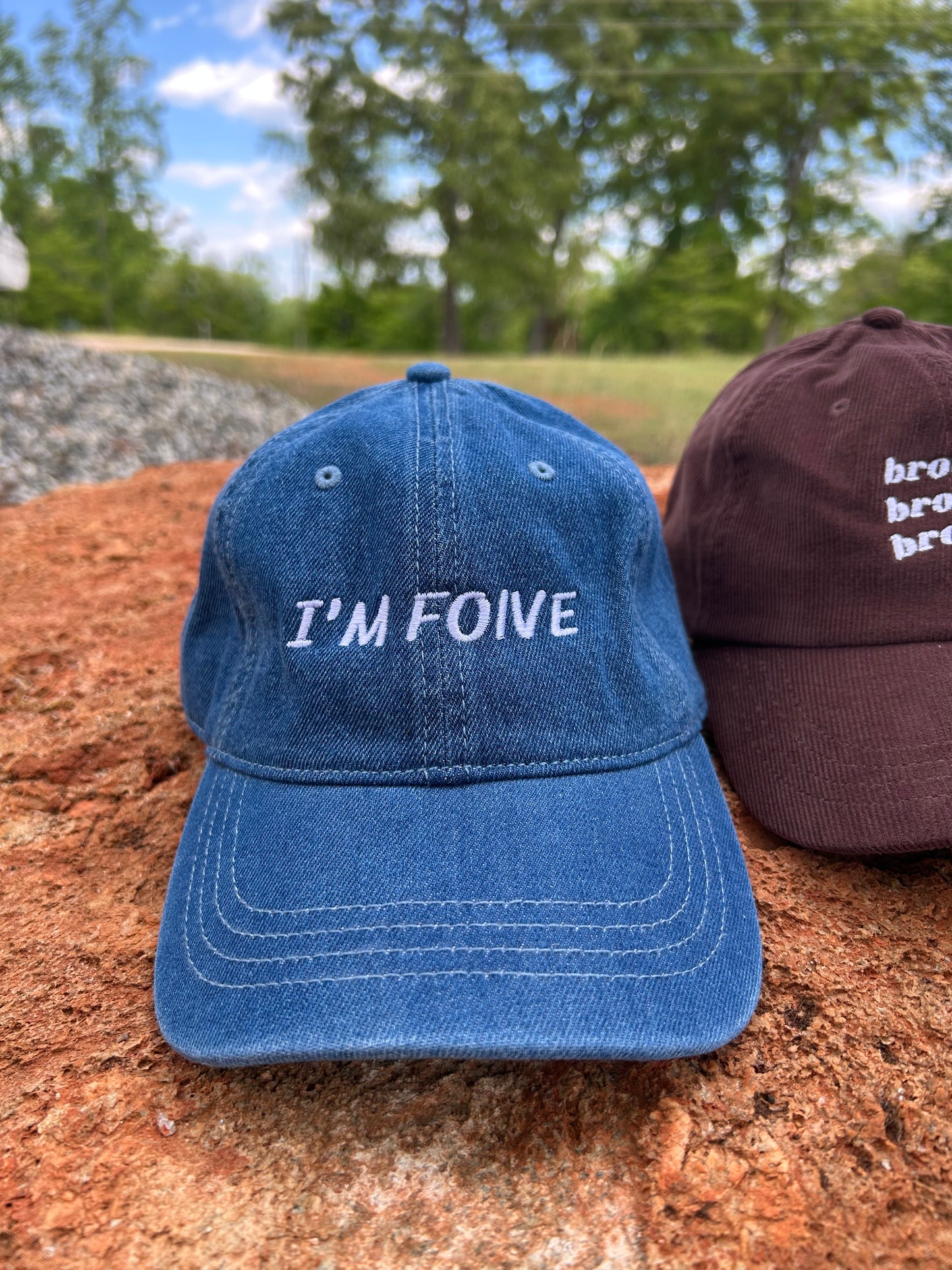 “I’m Foive” Embroidered Cap