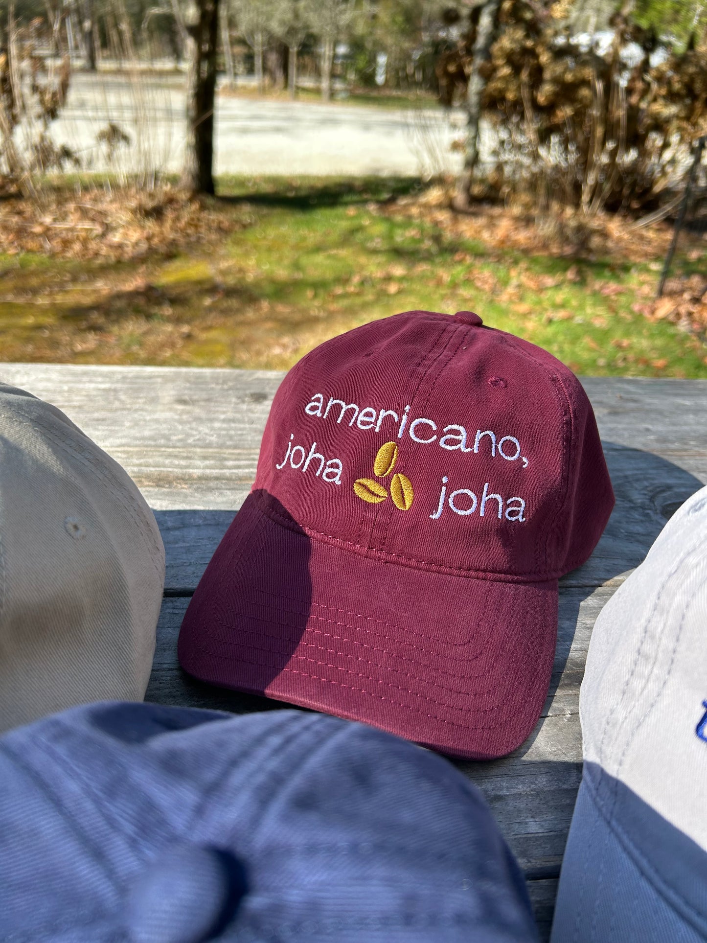 “Americano” Embroidered Cap
