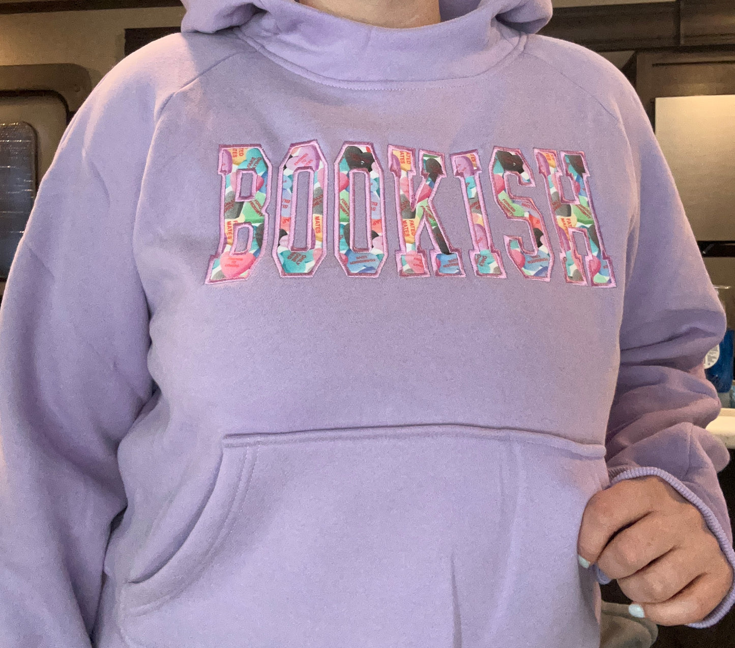 Bookish Trope Cropped Hoodie