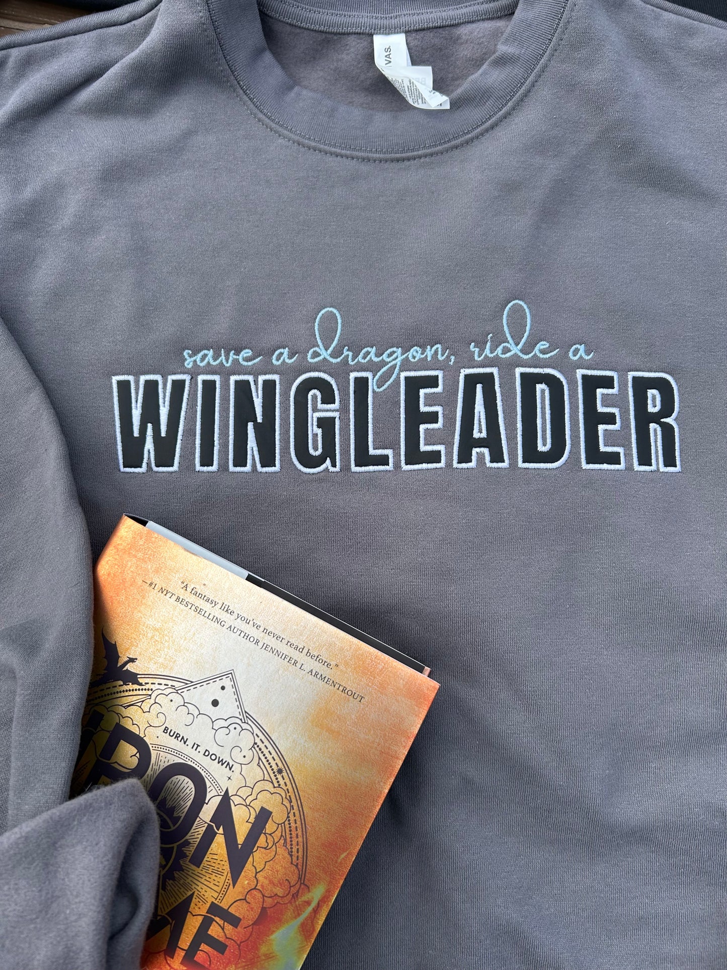 SAVE A DRAGON CREWNECK - SIZE L