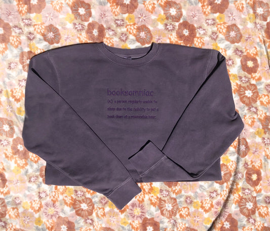 Booksomniac Crewneck