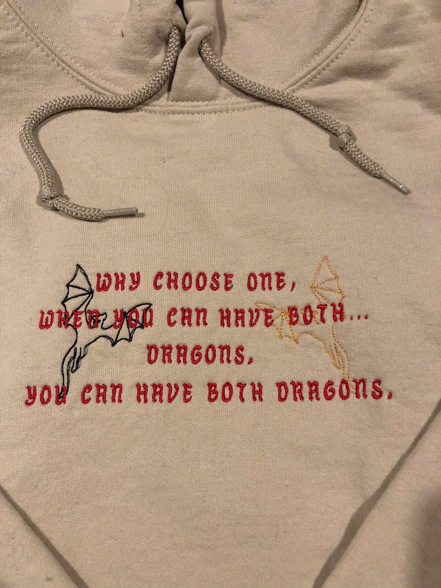 WHY CHOOSE HOODIE- SIZE XL