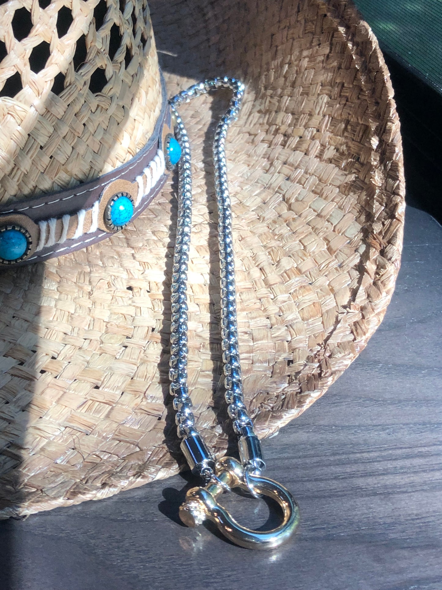 Luxe Pendant Box Chain Necklace