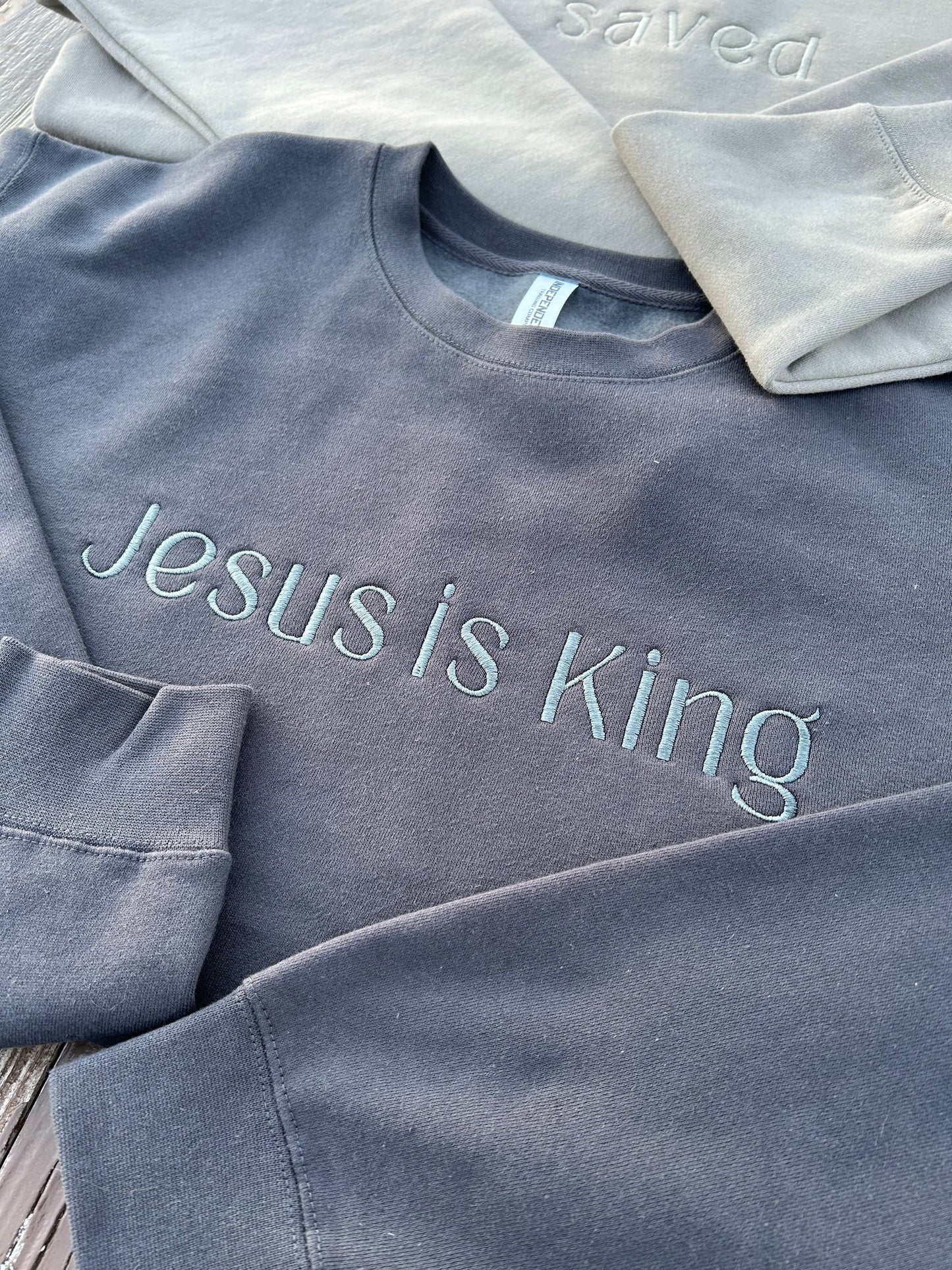 Jesus is King Crewneck