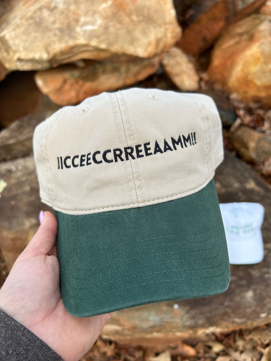 “ICECREAM!” Embroidered Cap